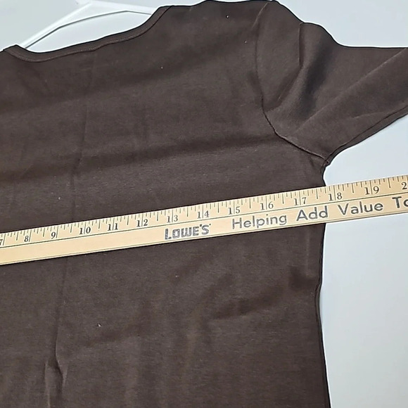 Ak Anne Klein Sport Long Sleeve Shirt SZ L Petite - Picture 6 of 8